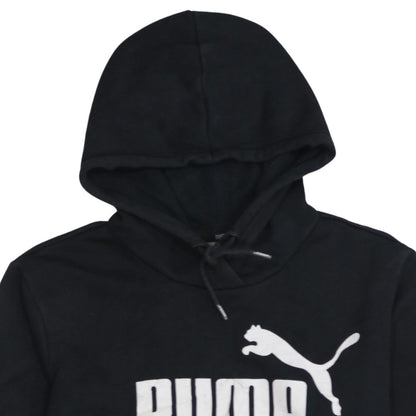 Womens UK Size XL PUMA Black Pullover Hoodie