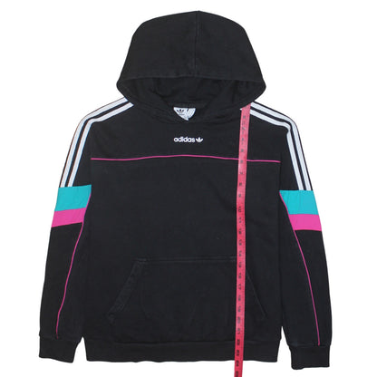 Womens UK Size 8 adidas Black Pullover Hoodie