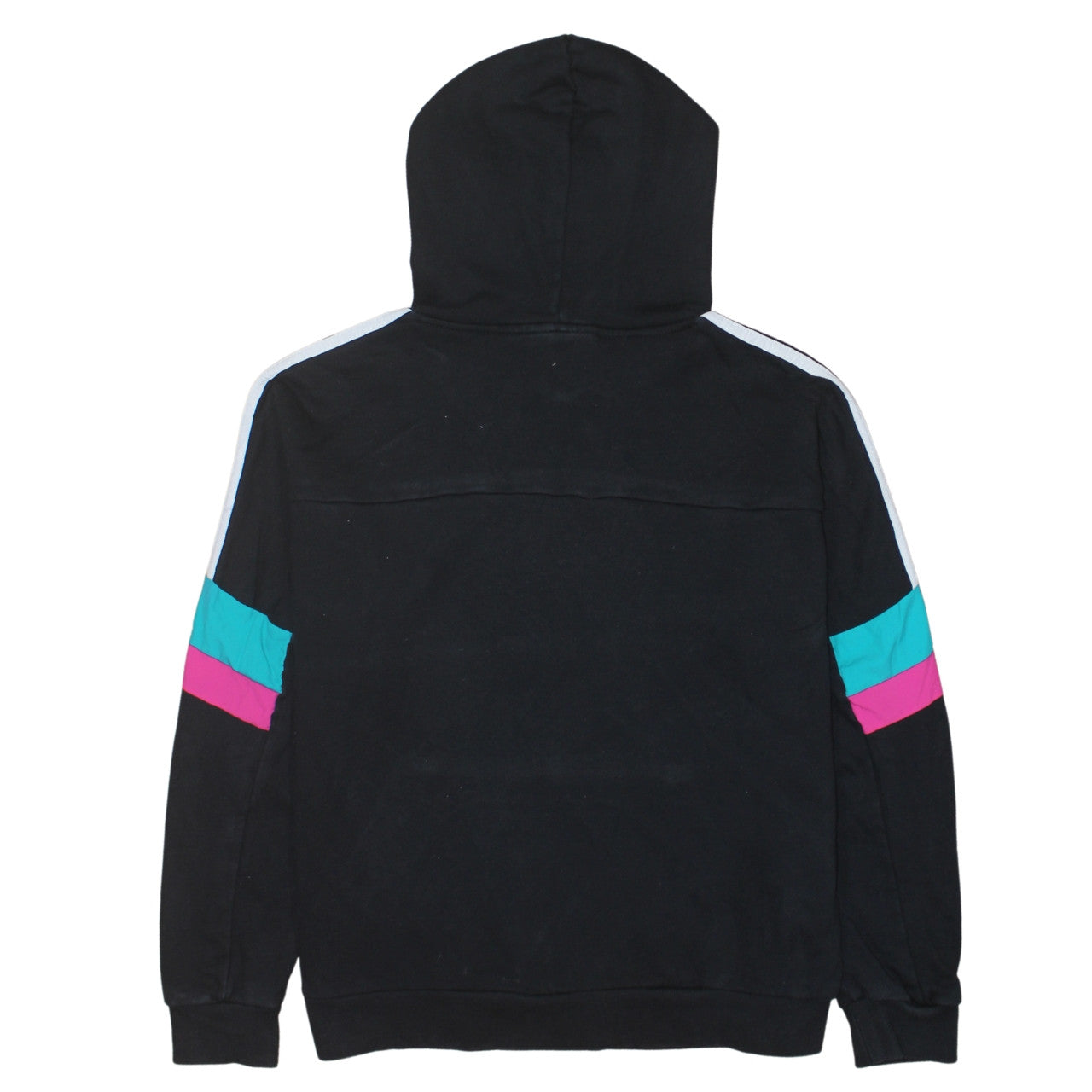 Womens UK Size 8 adidas Black Pullover Hoodie