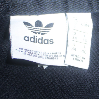 Womens UK Size 8 adidas Black Pullover Hoodie