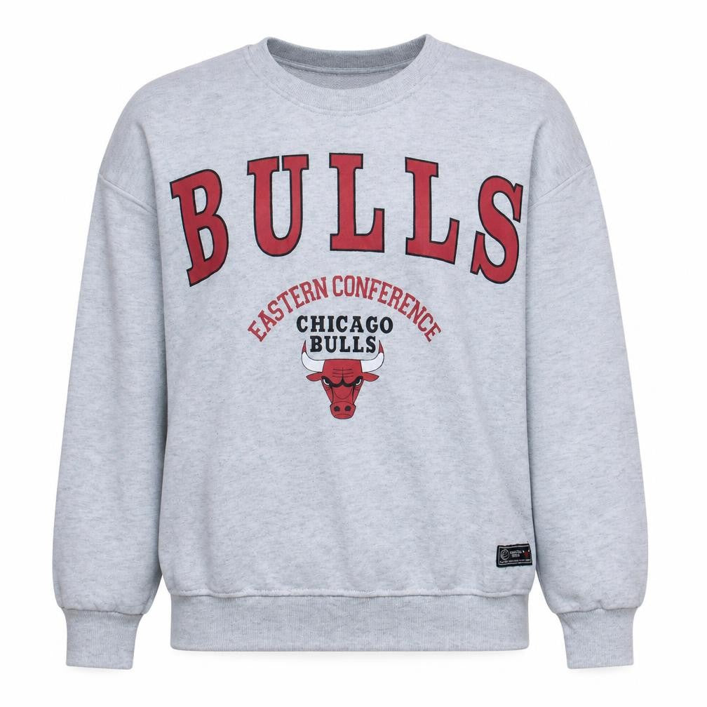 Primark NBA Primark Women Grey Chicago Bulls Crew Neck Sweatshirt XS