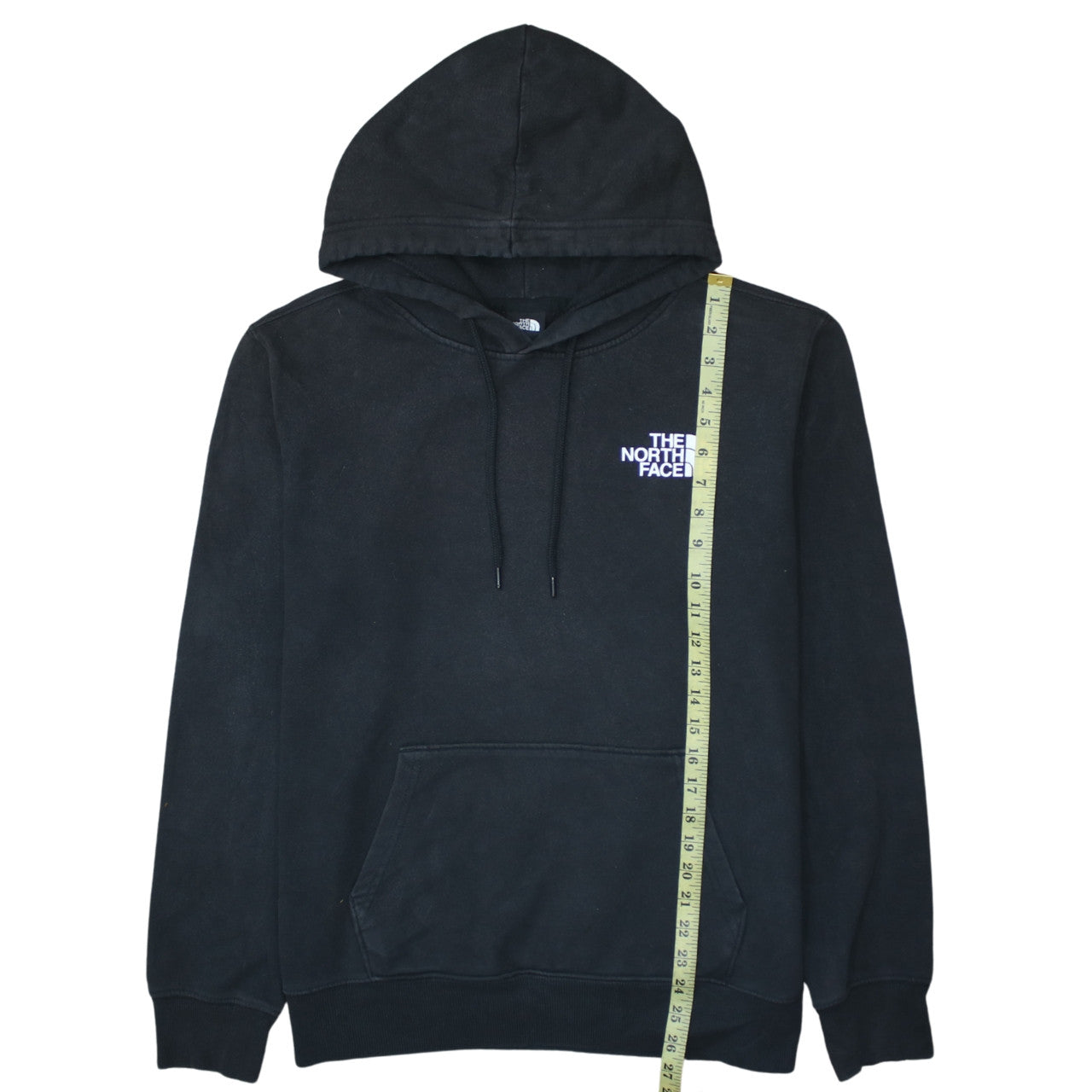 Mens UK Size M The North Face Black Pullover Hoodie
