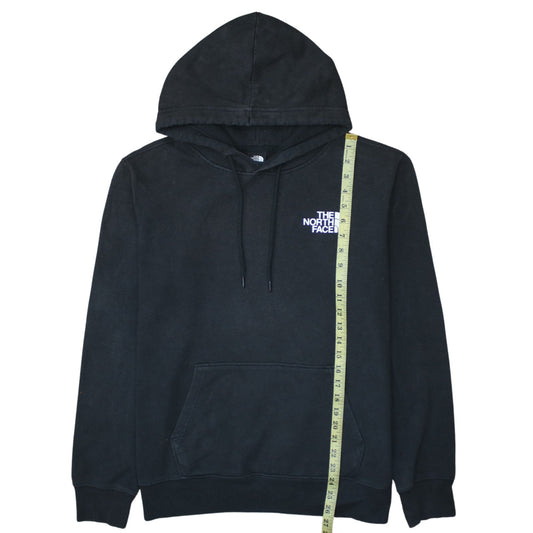 Mens UK Size M The North Face Black Pullover Hoodie