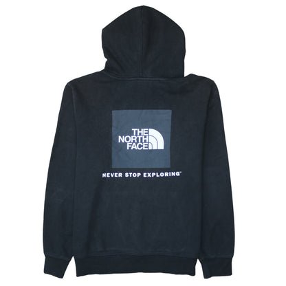 Mens UK Size M The North Face Black Pullover Hoodie