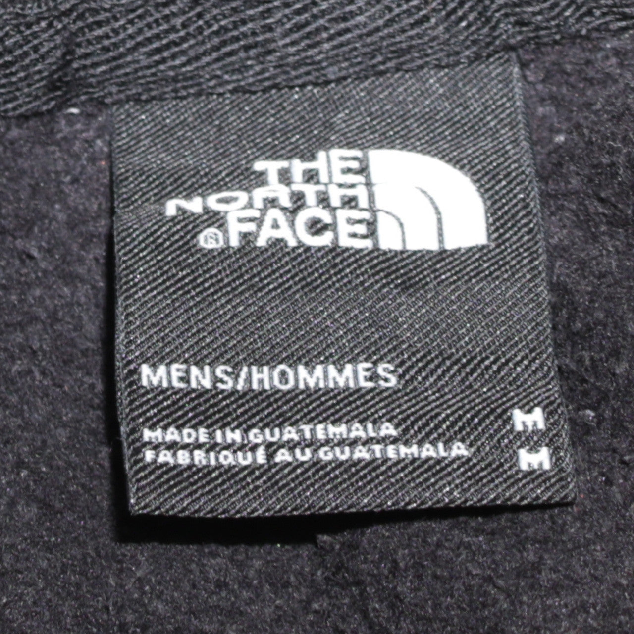 Mens UK Size M The North Face Black Pullover Hoodie