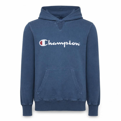 Mens UK Size M Champion Blue Pullover Hoodie