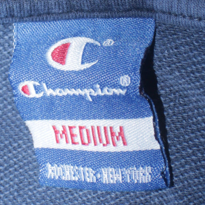 Mens UK Size M Champion Blue Pullover Hoodie