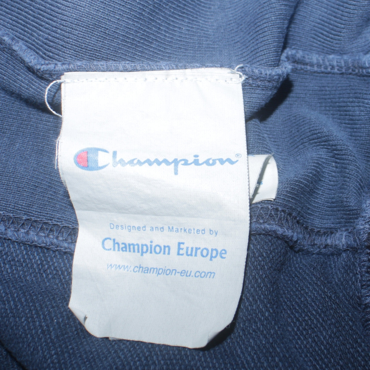 Mens UK Size M Champion Blue Pullover Hoodie