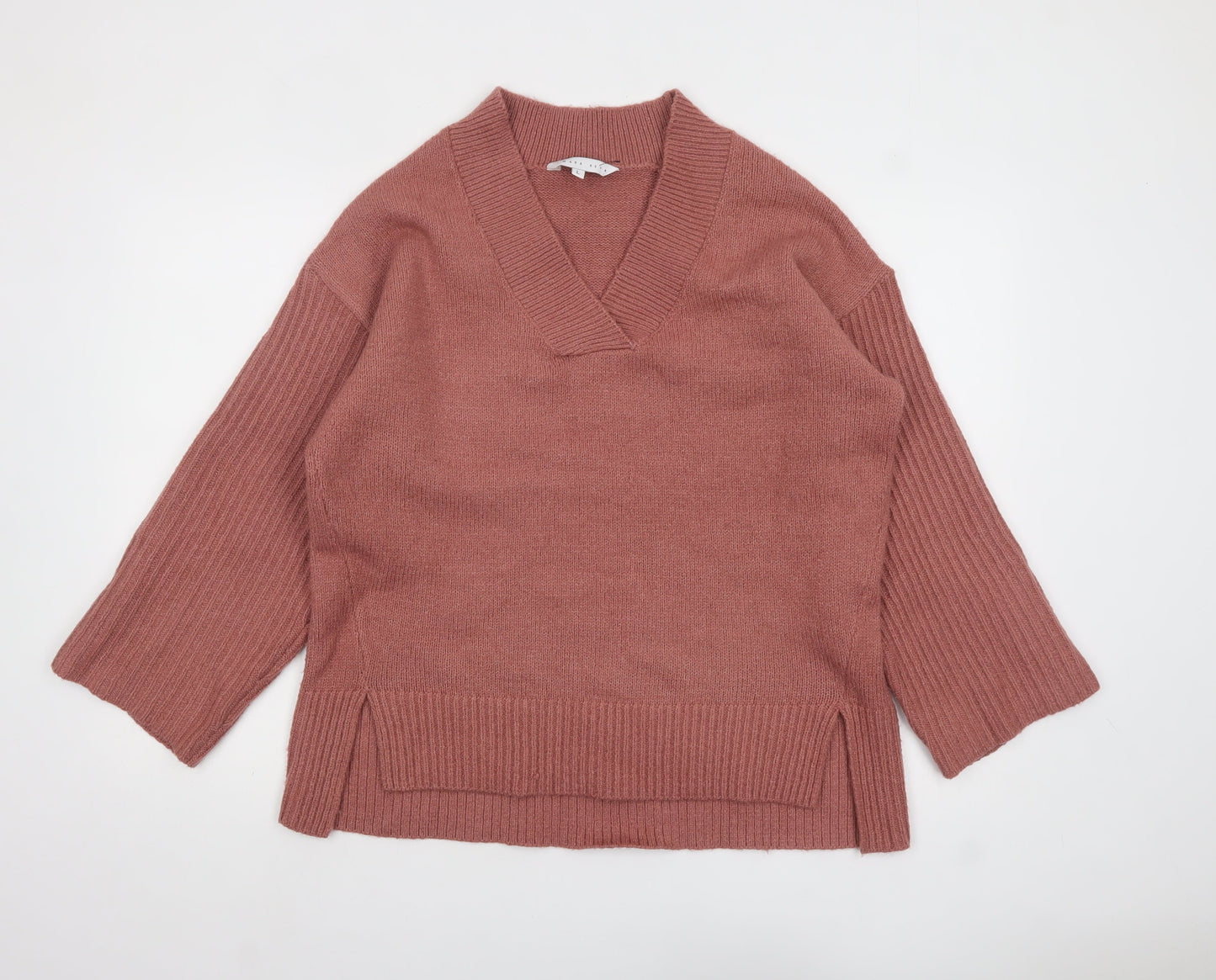 Womens UK Size L Amara Reya Pink Pullover Jumper