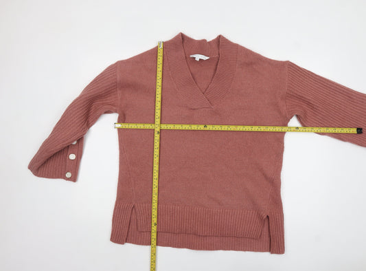 Womens UK Size L Amara Reya Pink Pullover Jumper