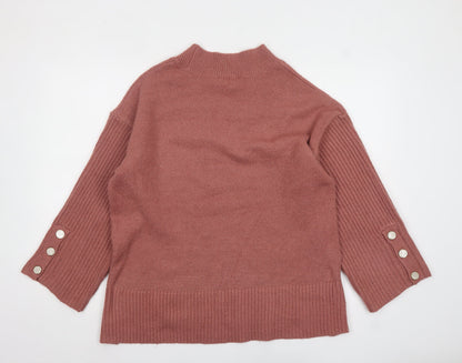 Womens UK Size L Amara Reya Pink Pullover Jumper