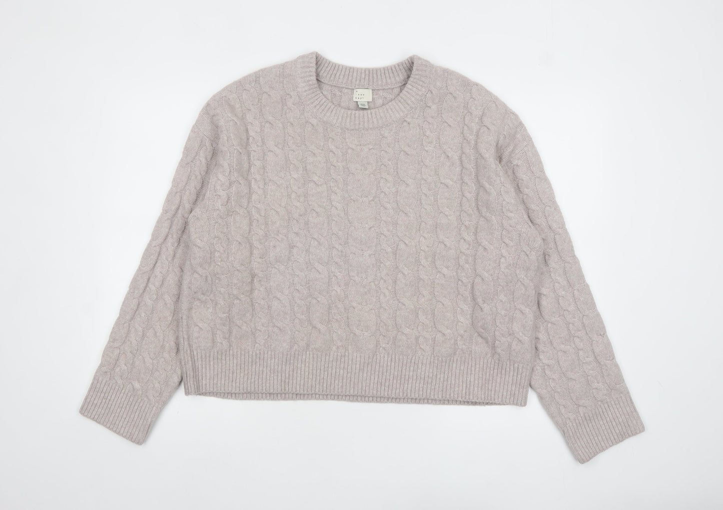 Womens UK Size 2XL A New Day Beige Pullover Jumper