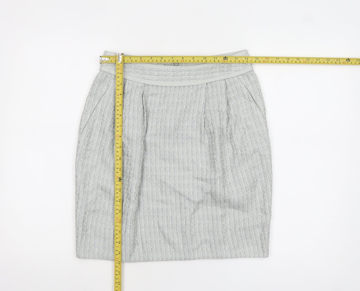 Womens UK Size 6 JESIRÉ Straight & Pencil Tweed Skirt