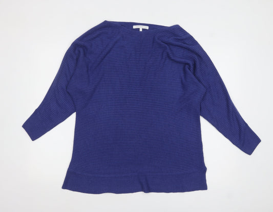 Womens UK Size L NEXT Blue Pullover Jumper