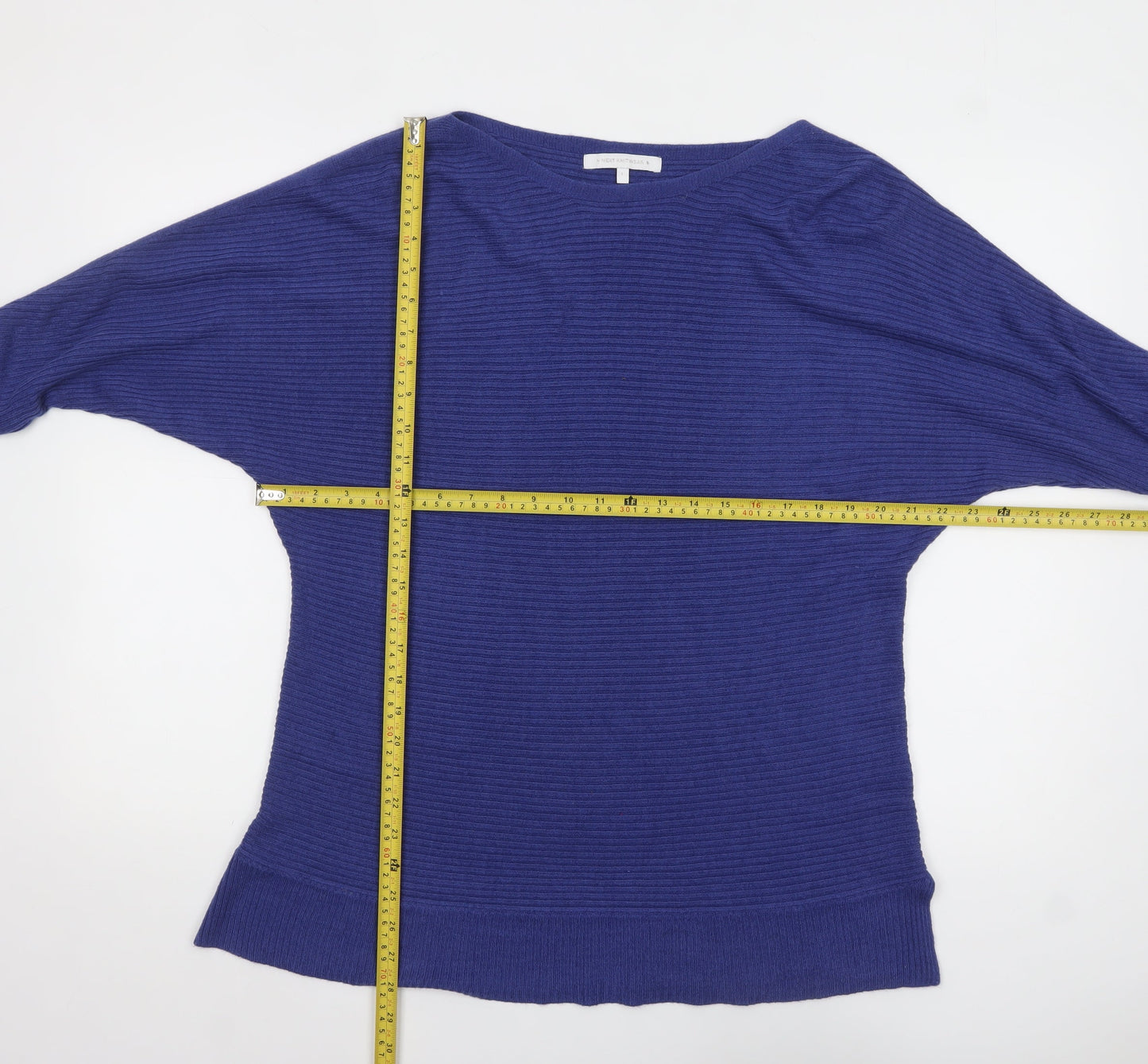 Womens UK Size L NEXT Blue Pullover Jumper