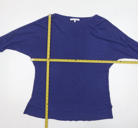 Womens UK Size L NEXT Blue Pullover Jumper