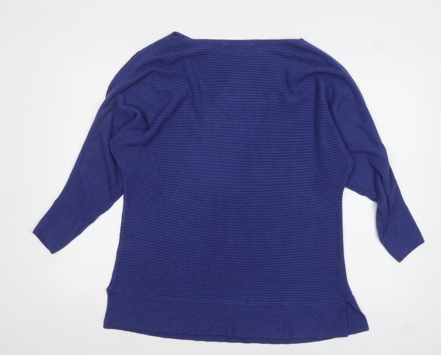 Womens UK Size L NEXT Blue Pullover Jumper