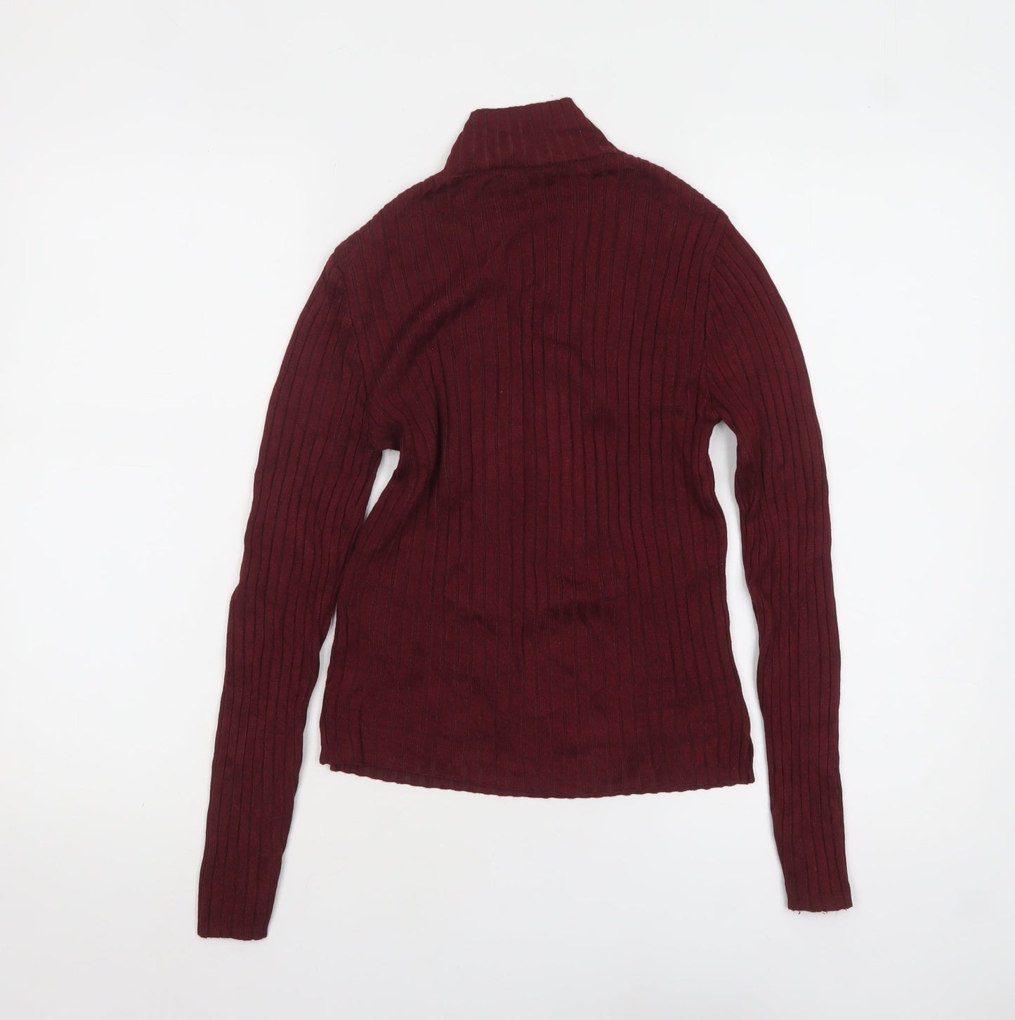 Womens UK Size 12 Pull&Bear Red Pullover Jumper