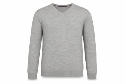 Mens UK Size L Pierre Cardin Grey Pullover Jumper