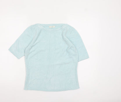 Womens UK Size 10 Marks and Spencer Green Pullover Jumper