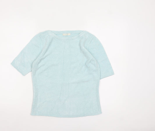Womens UK Size 10 Marks and Spencer Green Pullover Jumper