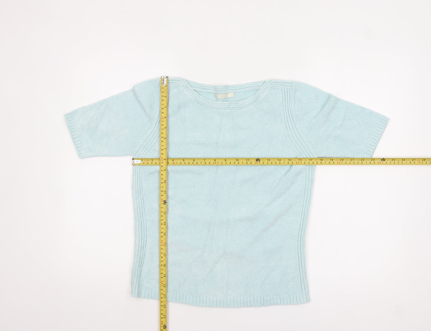 Womens UK Size 10 Marks and Spencer Green Pullover Jumper