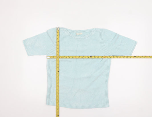 Womens UK Size 10 Marks and Spencer Green Pullover Jumper