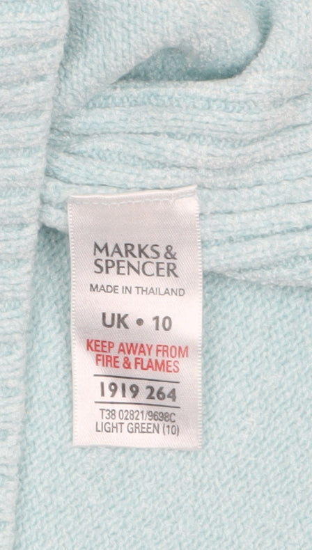 Womens UK Size 10 Marks and Spencer Green Pullover Jumper