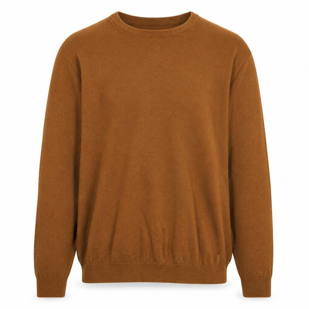 Mens UK Size M ACW85 Brown Pullover Jumper