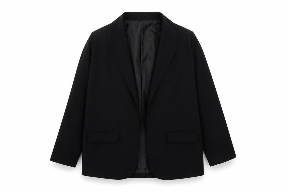 Womens UK Size 12 Boohoo Regular Black Blazer