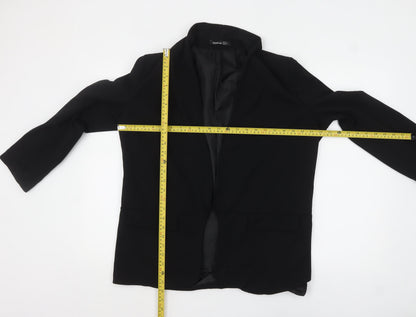 Womens UK Size 12 Boohoo Regular Black Blazer