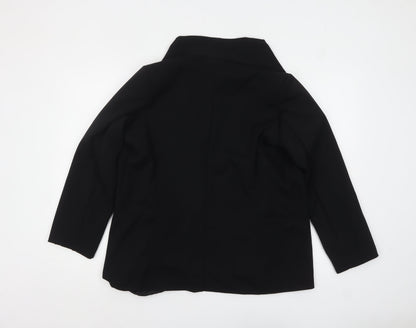 Womens UK Size 12 Boohoo Regular Black Blazer