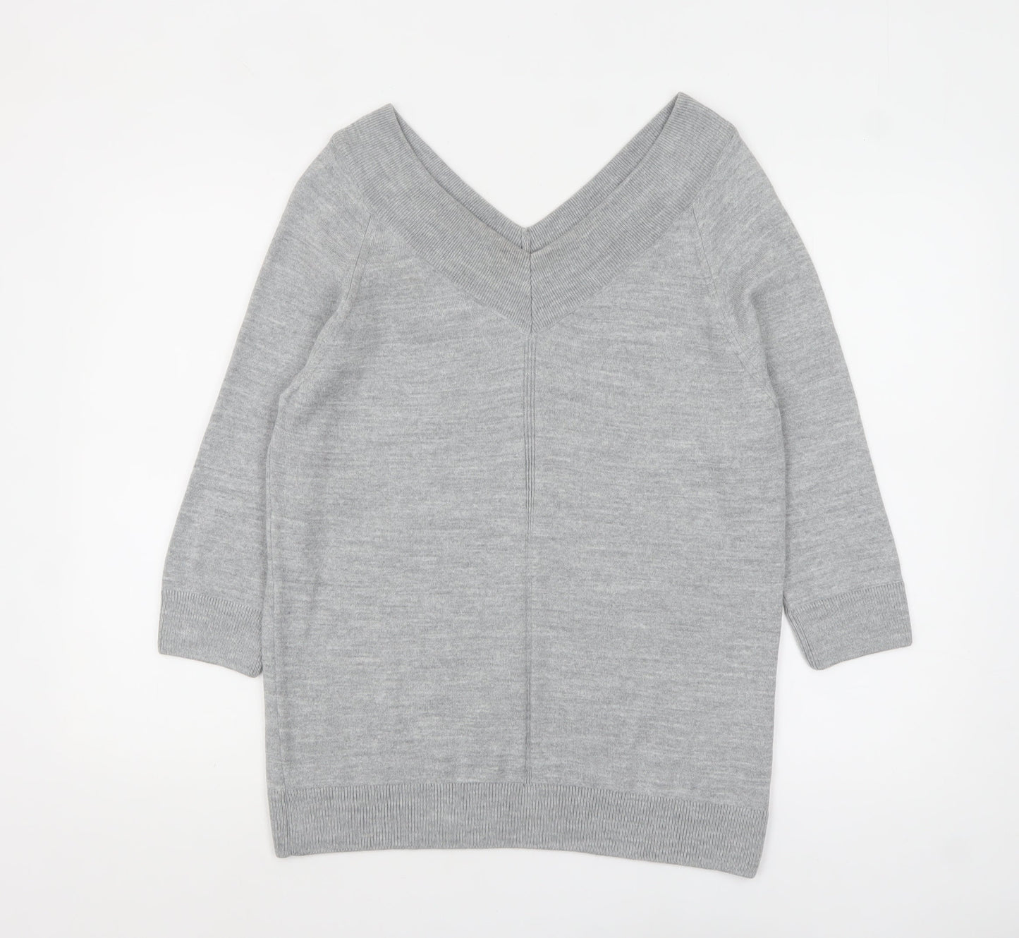 Womens UK Size 14 TU Grey Pullover Jumper