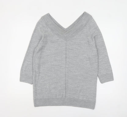 Womens UK Size 14 TU Grey Pullover Jumper