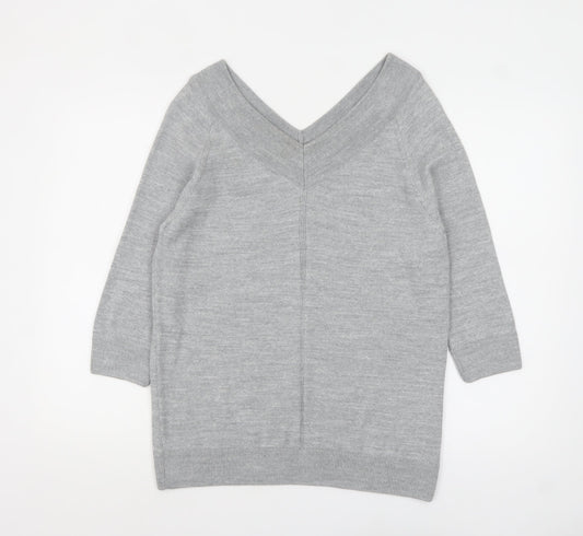 Womens UK Size 14 TU Grey Pullover Jumper