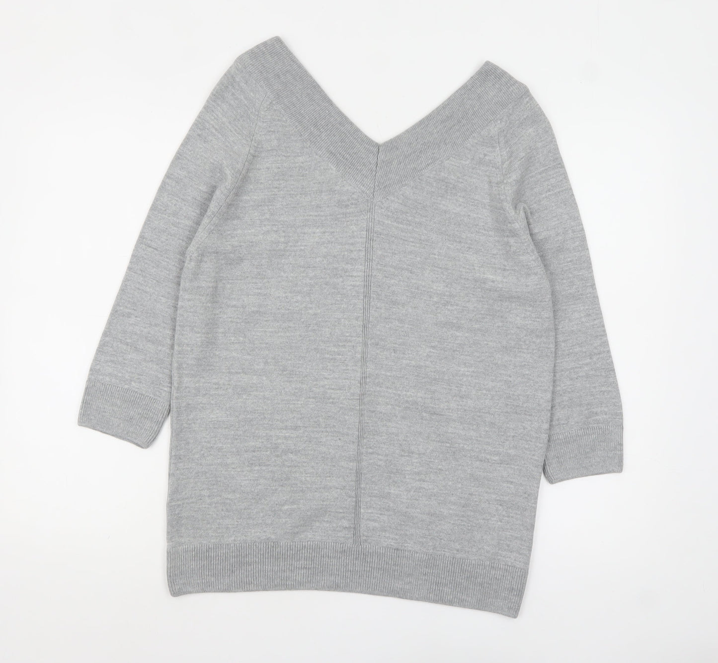 Womens UK Size 14 TU Grey Pullover Jumper