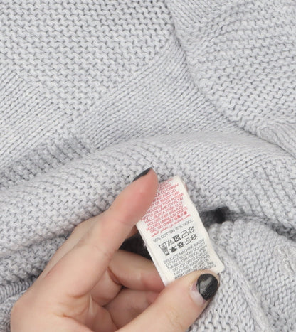 Womens UK Size M Sweaty Betty Grey Pullover Jumper