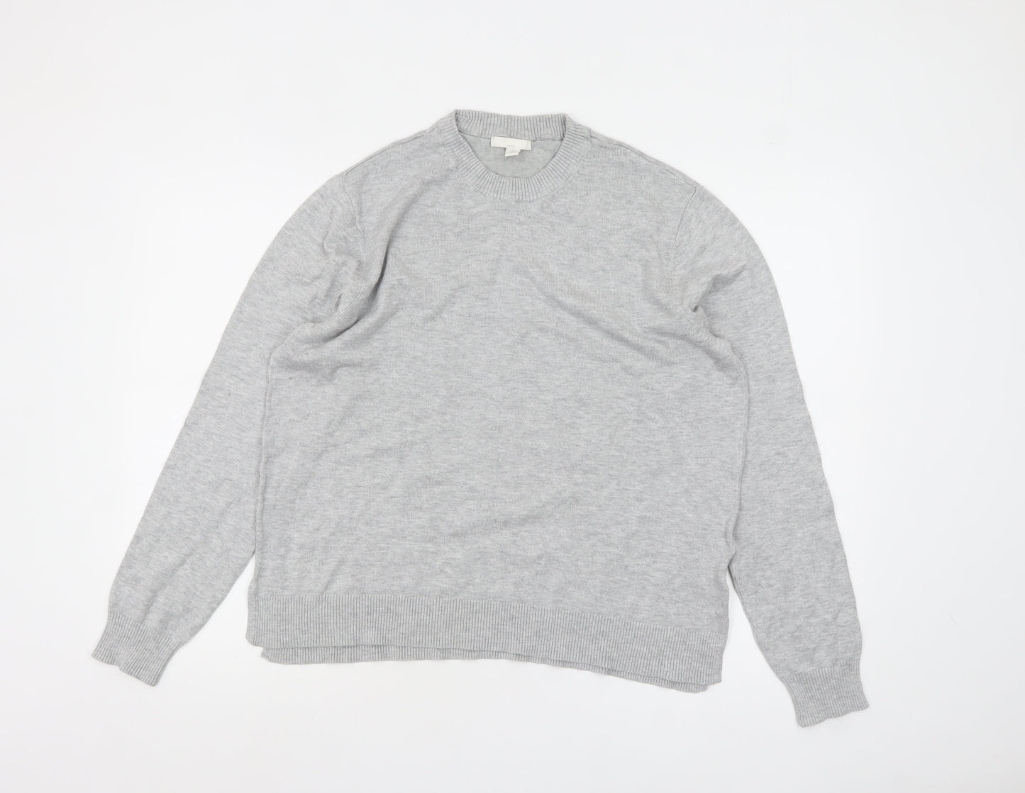 Womens UK Size 12 H&M Grey Pullover Jumper