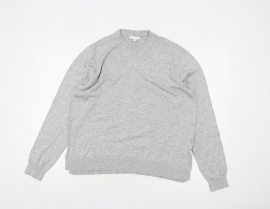 Womens UK Size 12 H&M Grey Pullover Jumper