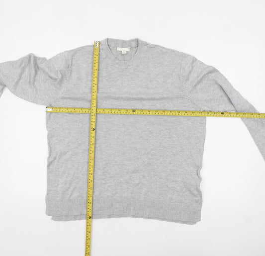 Womens UK Size 12 H&M Grey Pullover Jumper