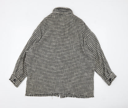 Womens UK Size 12 Zara Black Basic Jacket