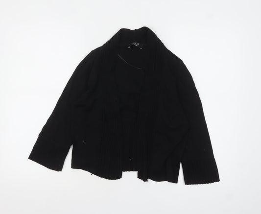 Womens UK Size 12 George Black Cardigan Jumper