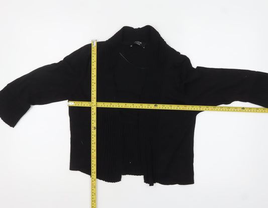 Womens UK Size 12 George Black Cardigan Jumper
