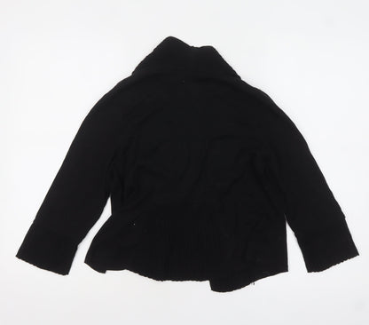 Womens UK Size 12 George Black Cardigan Jumper