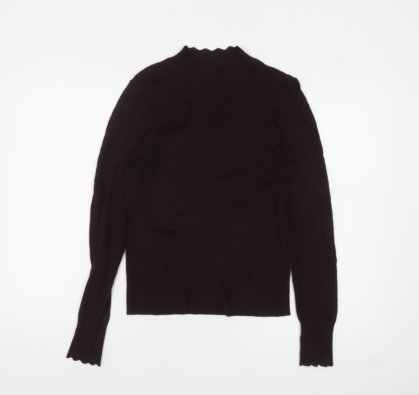Womens UK Size 8 Warehouse Black Pullover Jumper