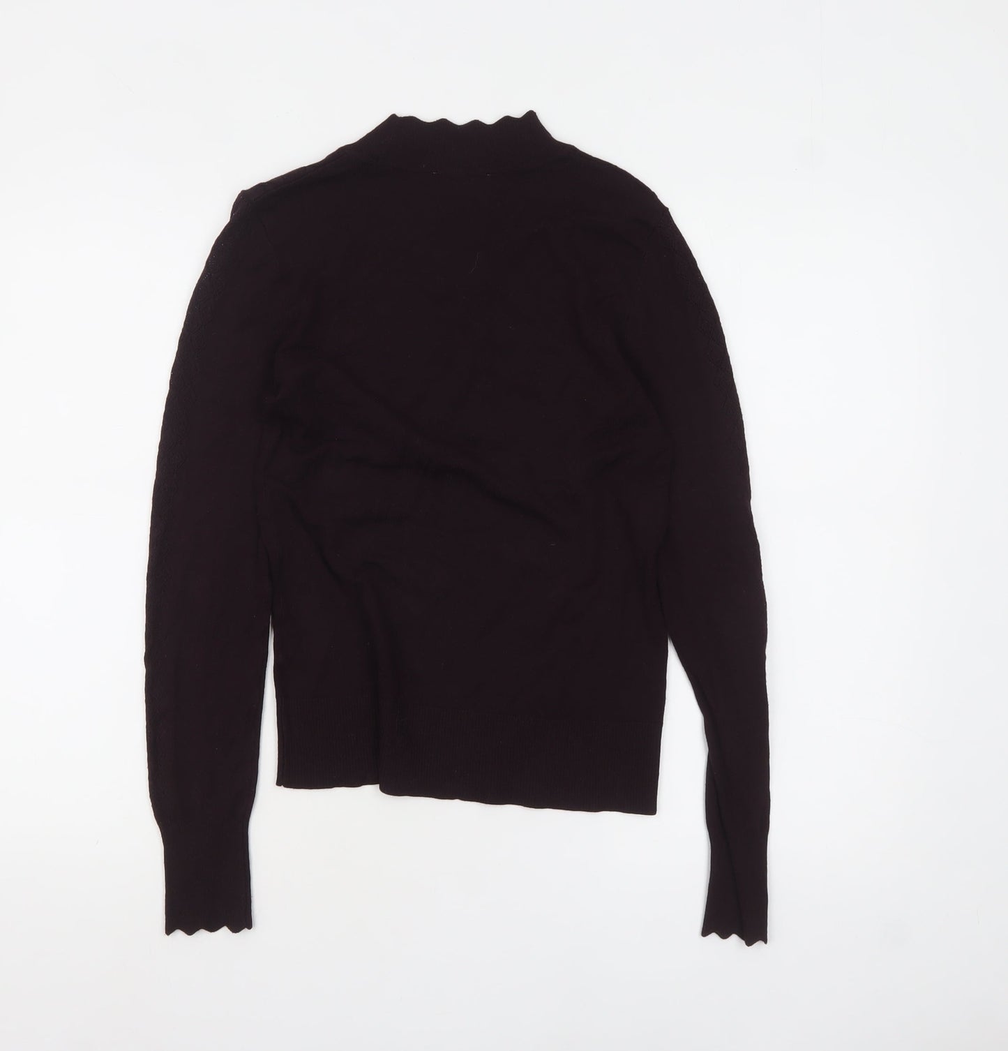 Womens UK Size 8 Warehouse Black Pullover Jumper