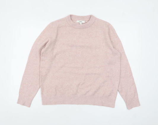 Womens UK Size M Marks and Spencer Pink Pullover Jumper