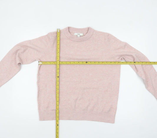 Womens UK Size M Marks and Spencer Pink Pullover Jumper