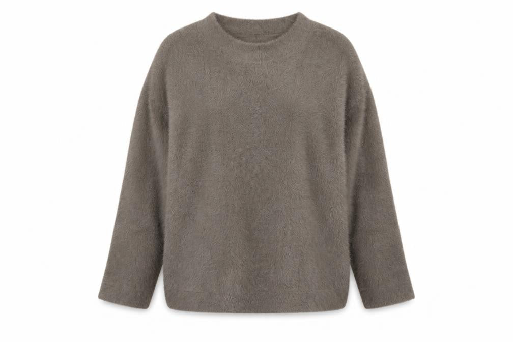 Womens UK Size L Marks and Spencer Grey Pullover Jumper