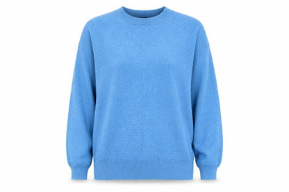 Marks and Spencer Women’s Blue Knit Crew Neck Pullover Jumper M
